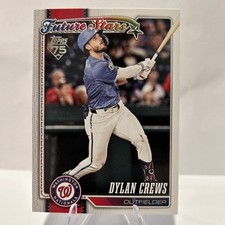2026 Topps Series 1 Dylan Crews #86 Future Stars Base, Nationals | MINT/NM