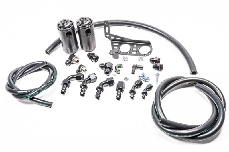 Radium Engineering Dual Catch Can Kit for Lamborghini Gallardo - Part 20-0859-FL