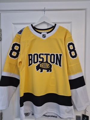 Boston Bruins Stadium Series Premium Trikot Pastrnak 88 Größe 44 Original Selten 
