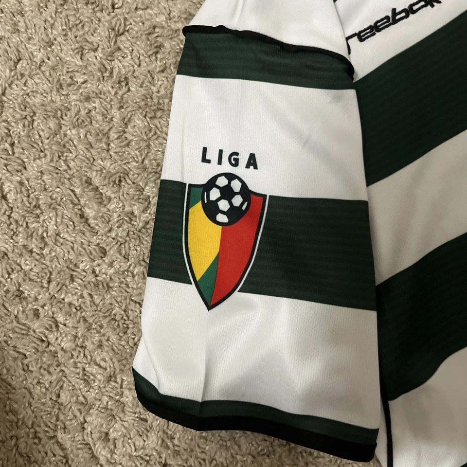 Camiseta deportiva para hombre Lisboa Ronaldo 2002 talla S Foto 4 de 4