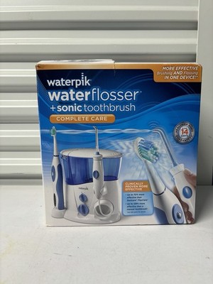 Waterpik Water Flosser+ Sonic Toothbrush Complete Care & Charging Station WP-900