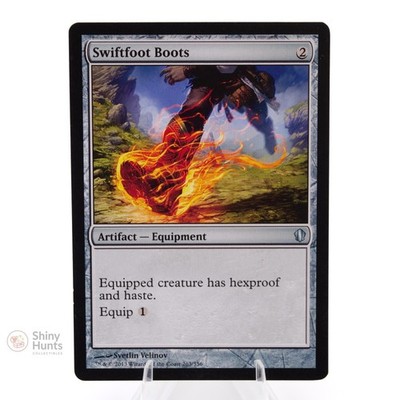 Magic: The Gathering Swiftfoot Boots Commander 2013 NM