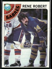 1978-79 Topps Rene Robert #188 Buffalo Sabres
