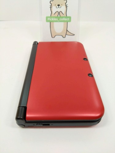 3DS XL LLRed x nero SPR-001 con scatola lingua giapponese testato Nintendo 0403C - Foto 16 di 21