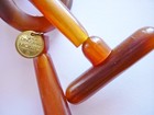 Necklace Signed Gerda Lynggaard Copenhagen Moines  40" LONG  Vintage — photo 3