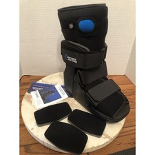 UNITED ORTHO Short Air Cam Walker Fracture Boot Black Medium MD READ