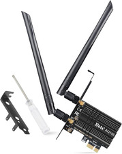 Intel Wifi 6E AX210 Pcie Wifi 6 Card, 5400Mbps, 6Ghz/5Ghz/2.4Ghz Tri-Band, Blue
