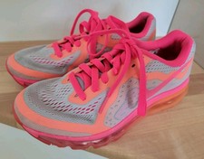 Nike Air Max 631331-003 Platinum/Hyper Pink Youth Women's Shoes Size 5Y