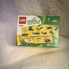 LEGO Classic 10708 Green Creativity Box Set 66 pcs Ages 4-99 Brick Separator