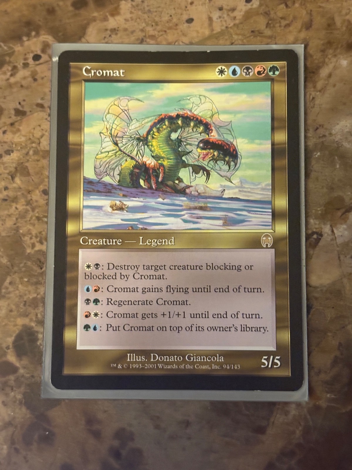 Cromat #94/143 Magic The Gathering Apocalypse MTG TCG