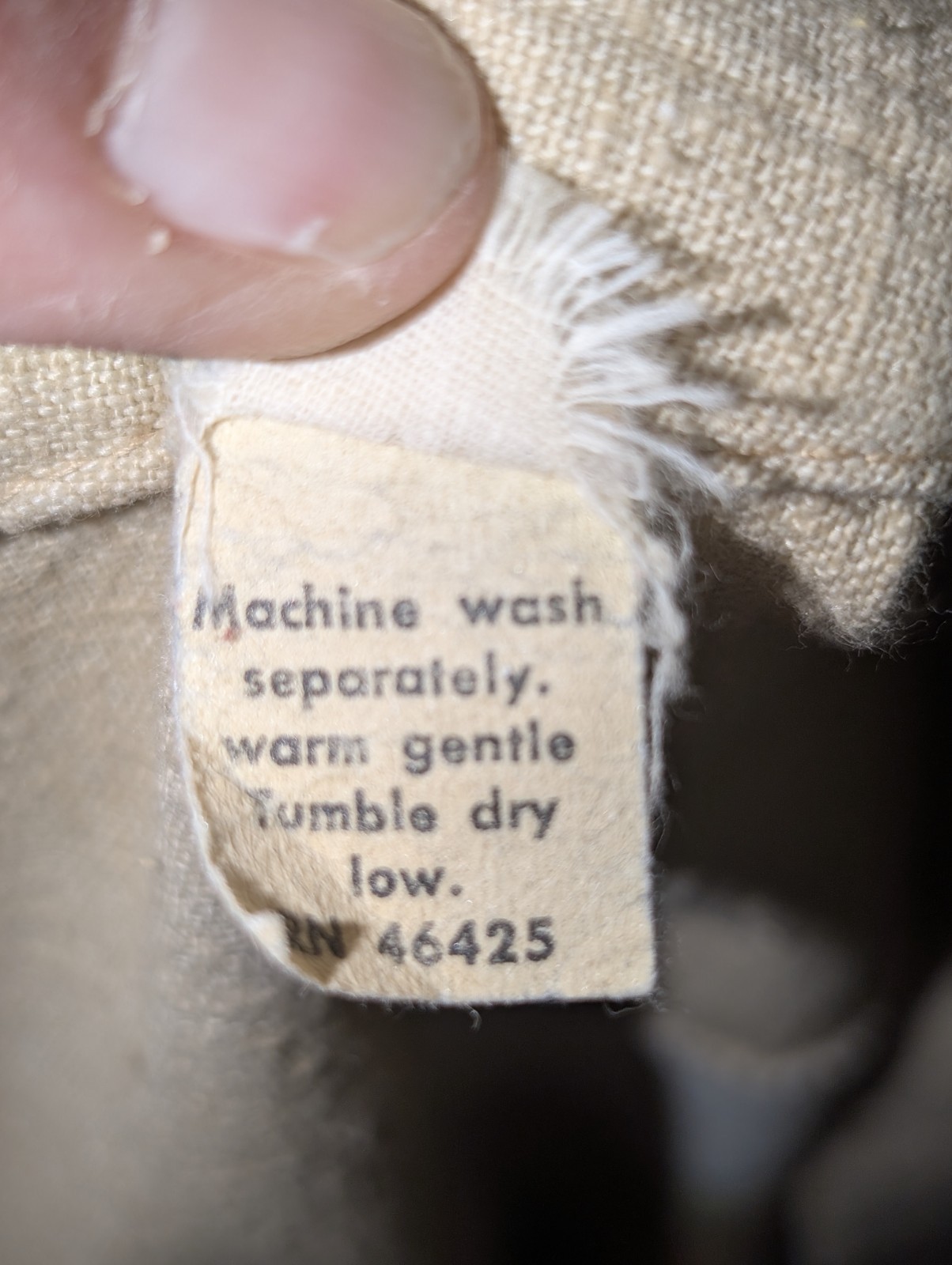 Vtg. Winjilli 70's Patchwork Jacket Rainbow Chevr… - image 11