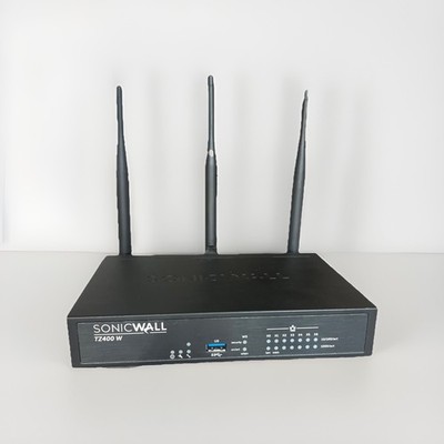 SonicWALL TZ400 W Enterprise Firewall VPN Device Network Security