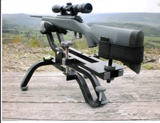 Hyskore Black Gun Shooting Rest, Black/OD Green, 30105 Bench Rest