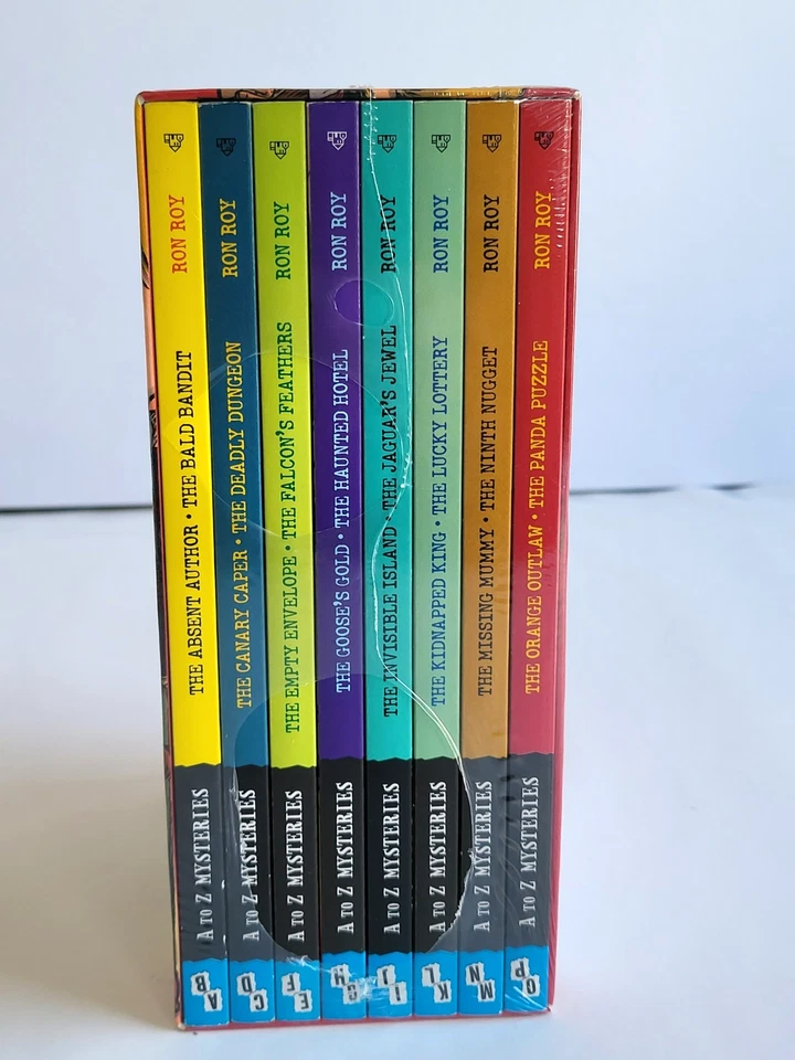 A to Z Mysteries: The Complete Box Set Collection by Ron Roy (Books 1-8) SEALED - Image 3 of 4