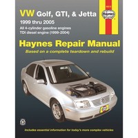 VW Golf Jetta 1999-2005 GTI Diesel 4-Zylinder USA US Repair Manual Haynes