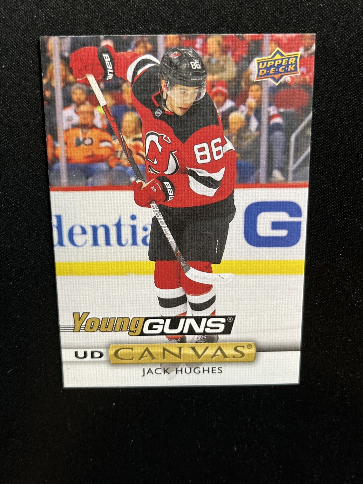 19-20 UD Series 2 Hockey Canvas Young Guns C239 Jack Hughes