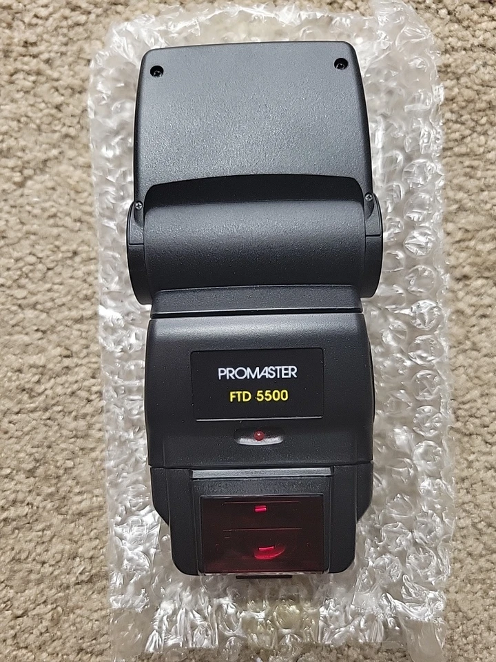 Promaster FTD 5500 Electronic Shoe Mount Flash for Cameras NIB - Image 3 of 4