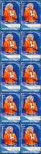 Xandra Velzeboer Milano Cortina Speed Skating 500m Olympic Gold Stamp Strip #2