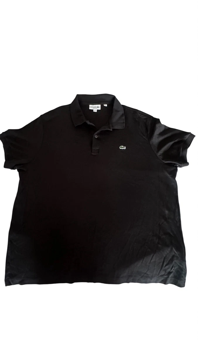 Lacoste Black Polos for Men for sale | eBay