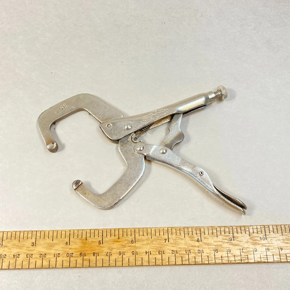 Empuñadura de tornillo Petersen Dewitt Abrazadera de sujeción de bloqueo Soldadura Ajustable 6R EE. UU. Foto 4 de 4