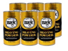 Softsheen-Carson Men Magic Razorless Shaving Hair Removal Powder,Fragrant 6 Pk