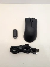 Razer DeathAdder V3 Pro Wireless Gaming Mouse Tested In Good Condition Working
