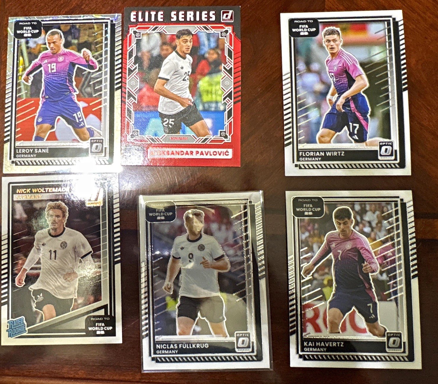 Germany Soccer Card Lot 77pc JAMAL MUSIALA Kimmich Tom Bischof RED Pitch Kings