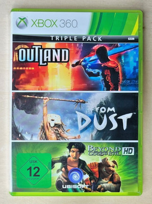 Triple Pack - Outland - From Dust - Beyond Good & Evil HD - Xbox 360 - Komplett