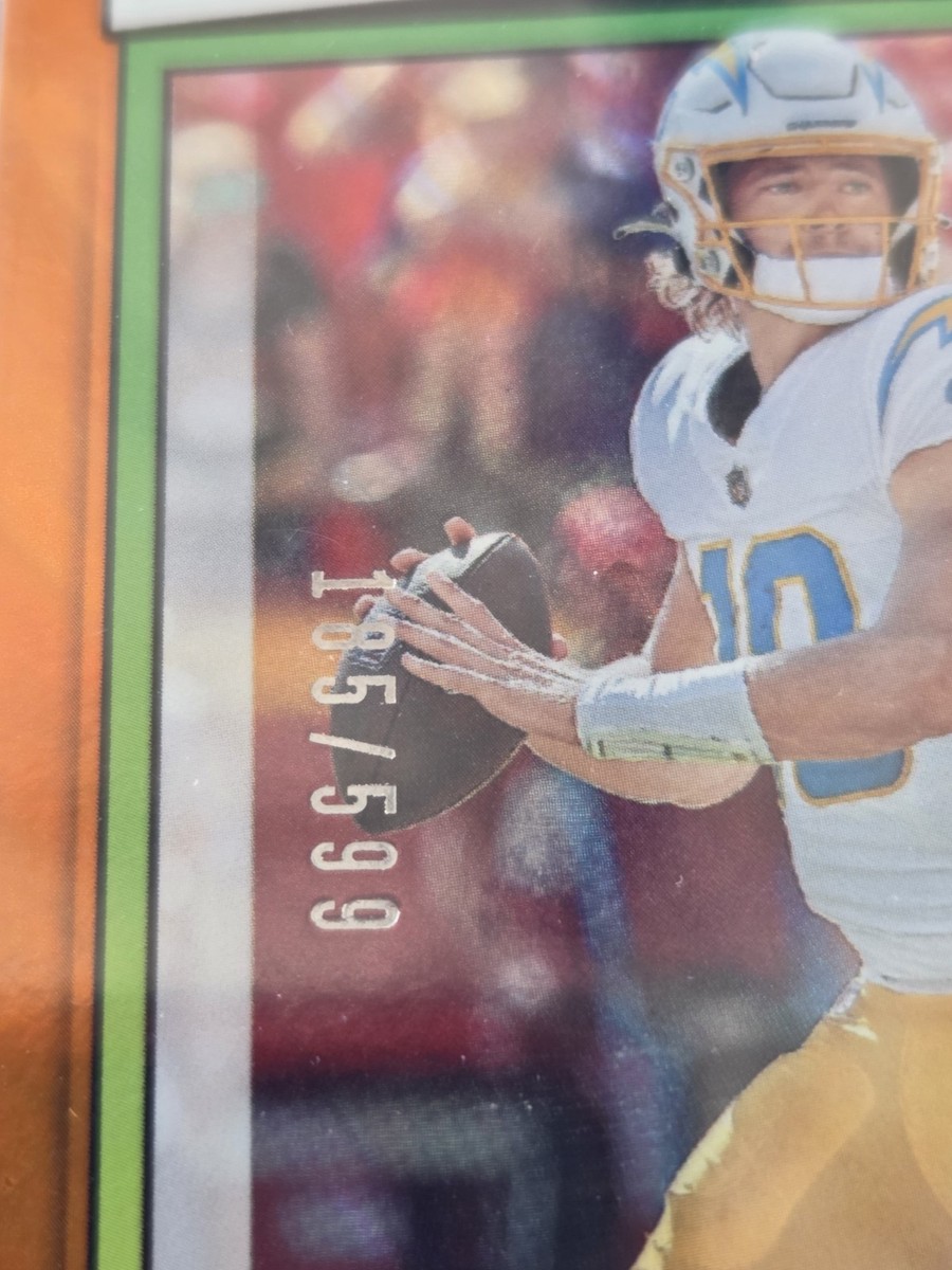 2022 Score - Justin Herbert #136 Lava /599 | eBay