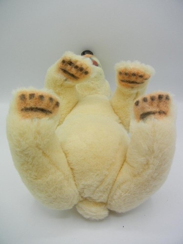 OOAK 2007 Alpaka Fell Plüsch Künstlerin Mary Foley Bayside Bears Flocke Eisbär Jungtier - Bild 8 von 15
