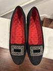 Ralph Lauren Polo Suede Opera Pumps with Victorian Cut Steel Buckle Court Shoes — photo 4