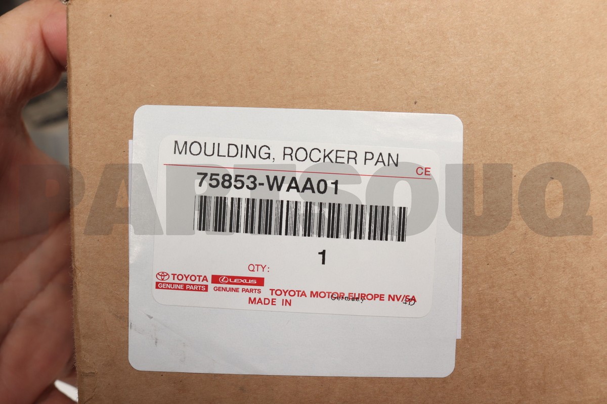 75853WAA01 Genuine Toyota MOULDING ROCKER PANEL RH 75853