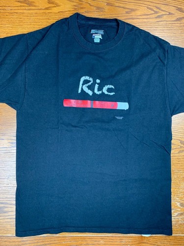 Champion X And Still Ric Flair Woo! Black Shirt Sz L WWE Wrestling Nature Boy - 第 3/11 張圖片