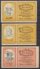 Wittenberg - City - 8xNG + Band - Lindman 1405.b - G/M 1443.3 - Complete Lot