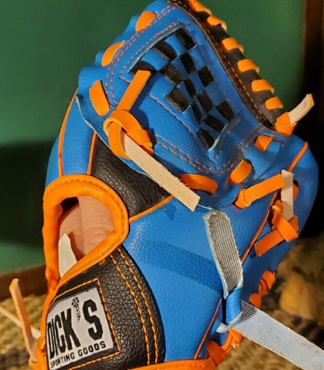 DICK'S BASEBALL GLOVE TBALL LH THROW FIRST GLOVE 8" INCH eBay