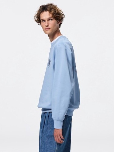 GU x EVANGELION Sweat Pullover Ayanami Rei M Japan NEW - Picture 5 of 9
