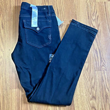 Jessica Simpson Black Wash Jeans Malibu Skinny Size 32 Regular NWT