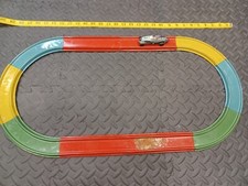 Vintage Marx Mar Tin Windup Early #5 Comet Racer With Track Marx Made In USA TIN