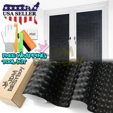 Black Cat Eye Frosted Film Glass Office Home Bathroom Window Security Privacy