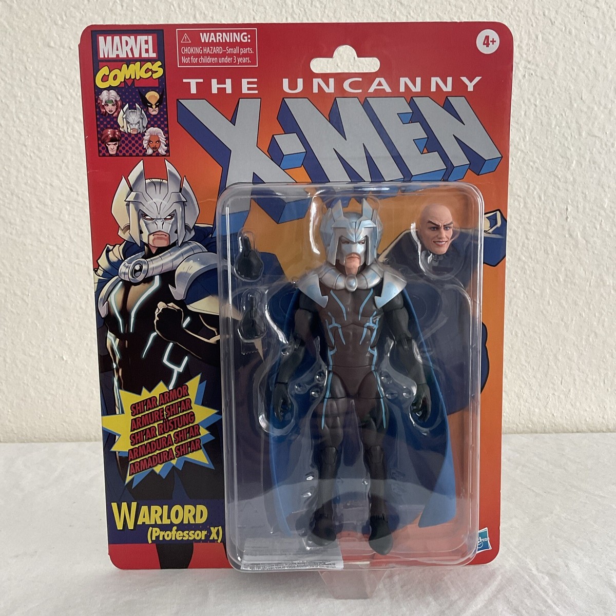 Marvel Legends Professor X Warlord Xavier New Retro Cardback X-Men