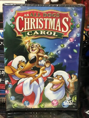 An All Dogs Christmas Carol Dvd Dom Deluise Ernest Borgnine Bebe Neuwirth Ebay