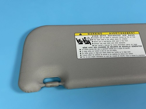 2006 - 2010 Toyota YARIS 06 07 08 09 10 SUNVISOR GREY Sun Visor Shade RIGHT OEM - Picture 3 of 8