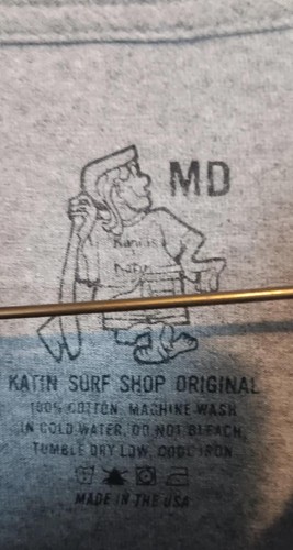 Kanvas by Katin Surf Trunks Surfing Surfside California LONG SLEEVE T Shirt M - Picture 4 of 4