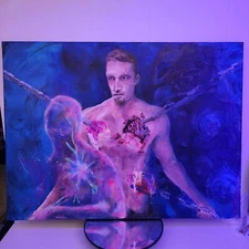 A Journey Within: Exploring Mental Landscapes through Astral Projection Art