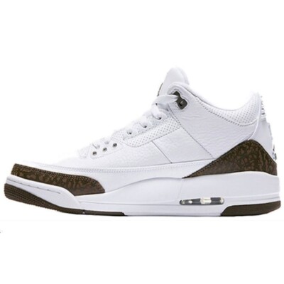 ◆mocha◆ Jordan Air Jordan 3 Retro Mocha Low-top retro basketball shoes