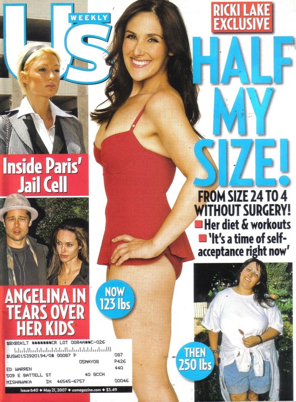 US WEEKLY MAGAZINE 5-21-07 PARIS HILTON, ANGELINA JOLIE, RICKI LAKE