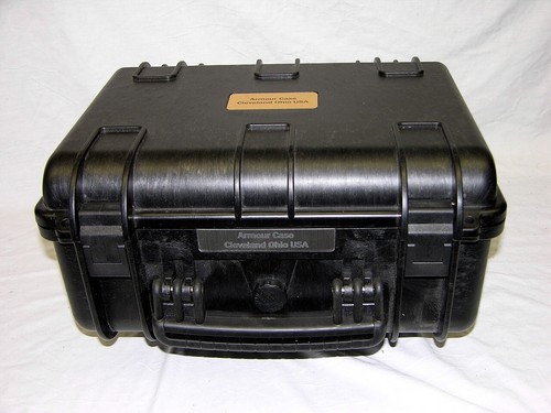 New Black Armourcase 1450 case includes cubed foam + Lid Organizer + nameplate - Picture 2 of 4