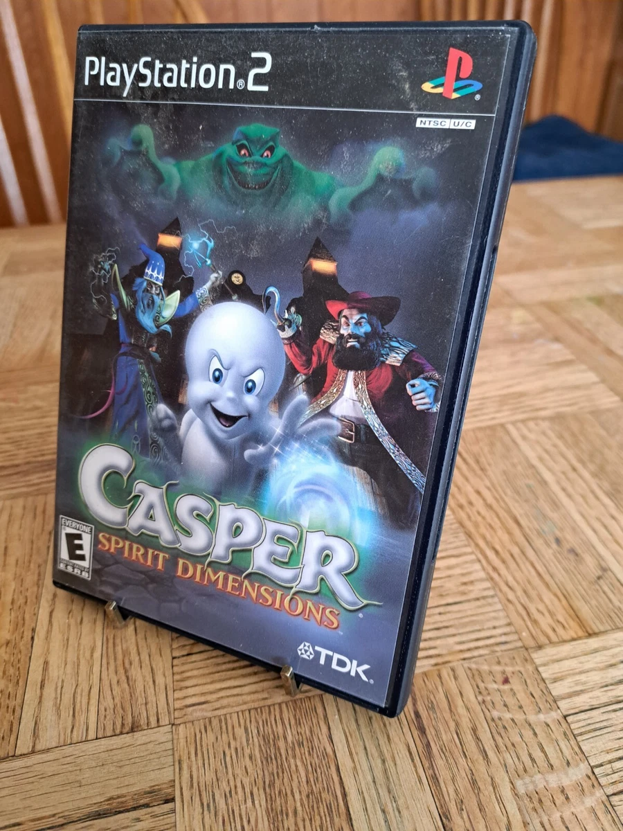 Casper Spirit Dimensions Playstation 2 PS2 Video Game Complete