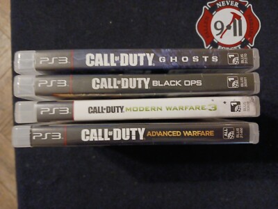Call Of Duty LOT MW3, Black Ops, Advanced Warfare & Ghosts Used Condition Tested