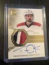 16-17 UD The Cup 3 CLR GOLD Trevor Carrick 22/24 RPA 